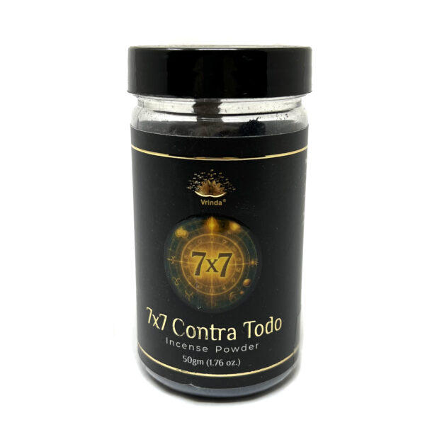 Shreyshti Incense Powder, 7x7 Contra Todo, Approx 50g for spell, wiccan, pagan, rituals, reiki, religious, aroma therapy purposes - Image 2